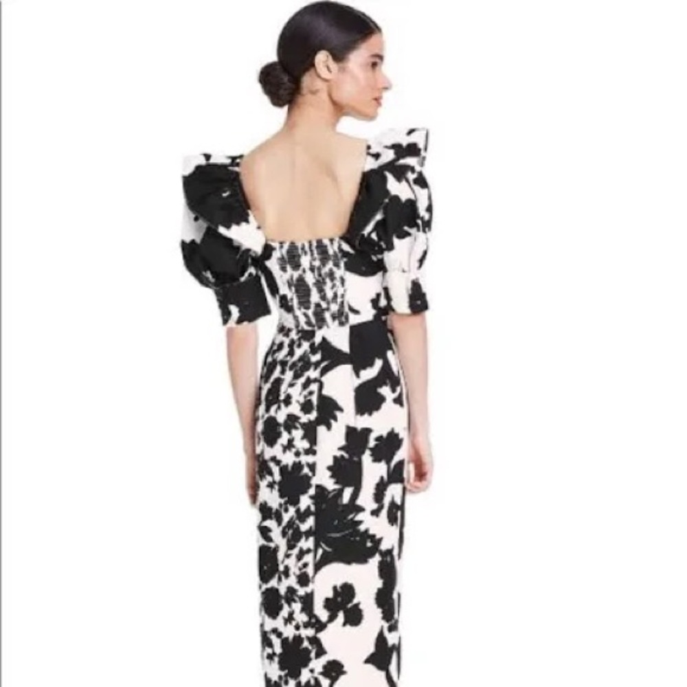 NWT CJR x Target black and white floral dress.